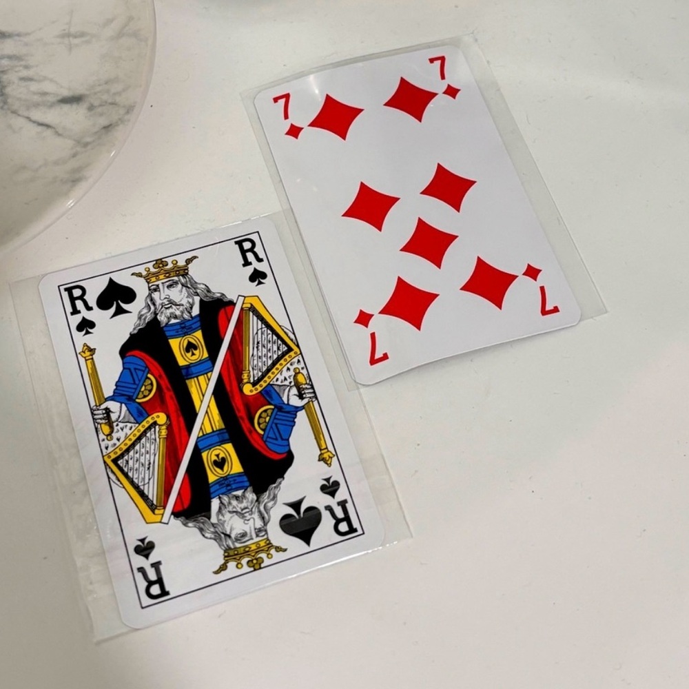 Set of 2 Louis Vuitton Foundation Cards w/ COA